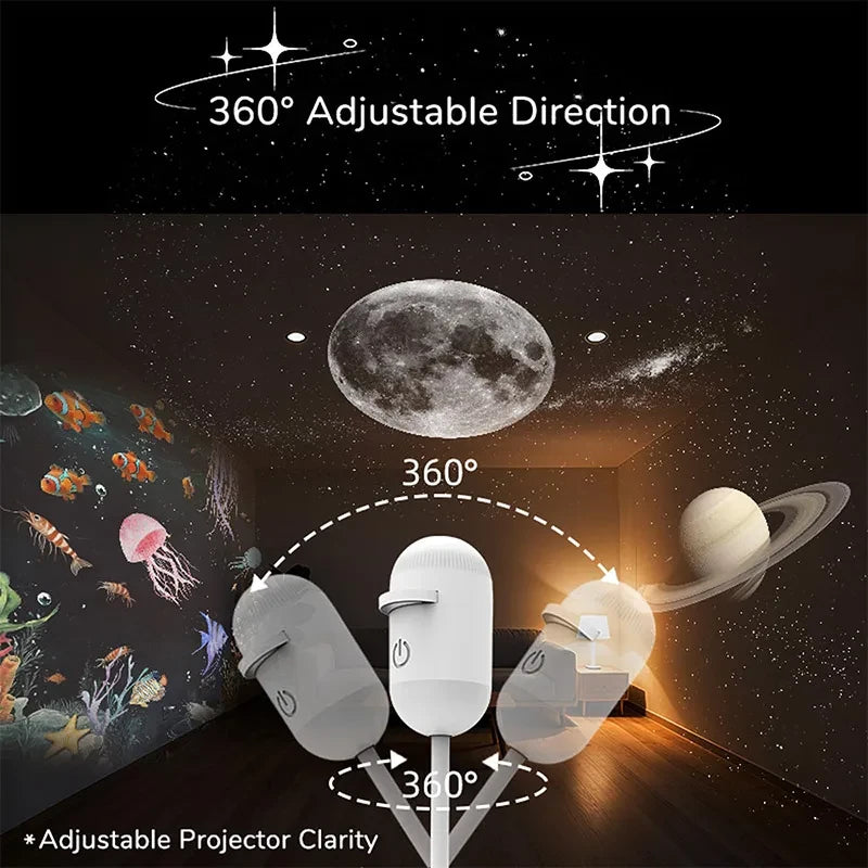 2-in-1 HD Star Projector