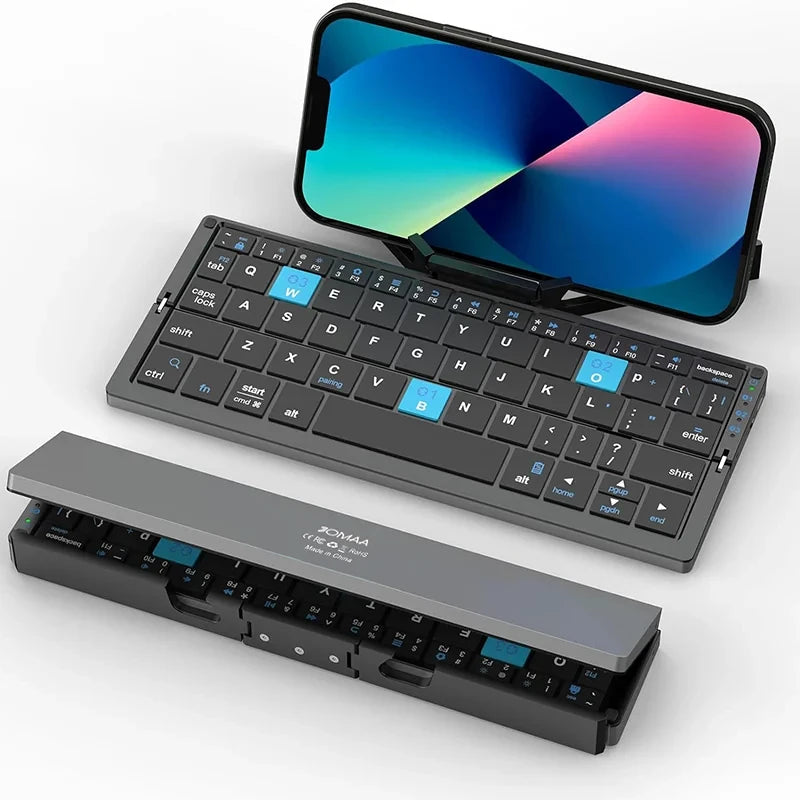 Black Foldable Phone Keyboard