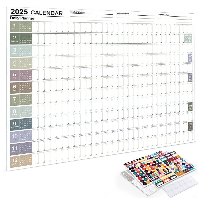 Large Wall Calendar Planner
