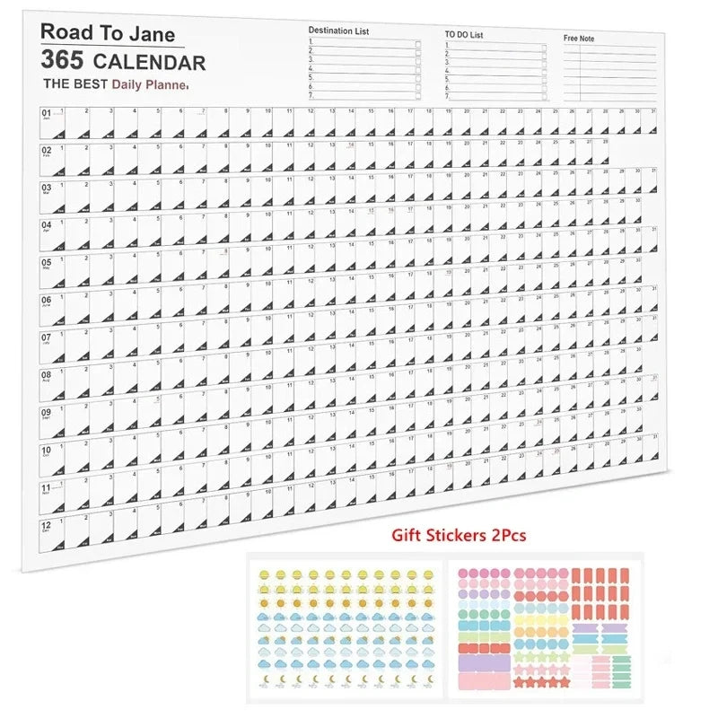 Large Wall Calendar Planner