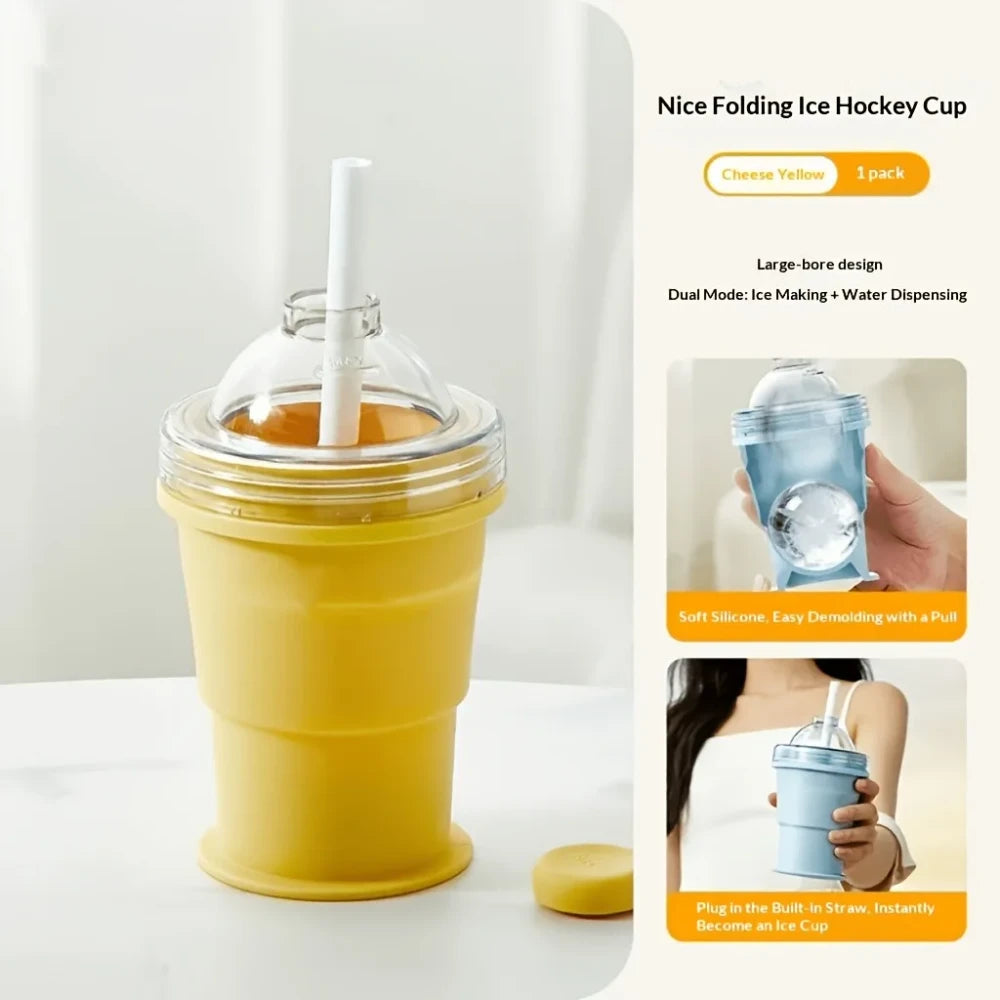 Foldable Ice Hockey Cup