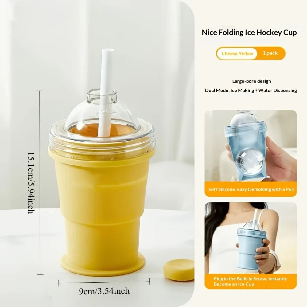 Foldable Ice Hockey Cup